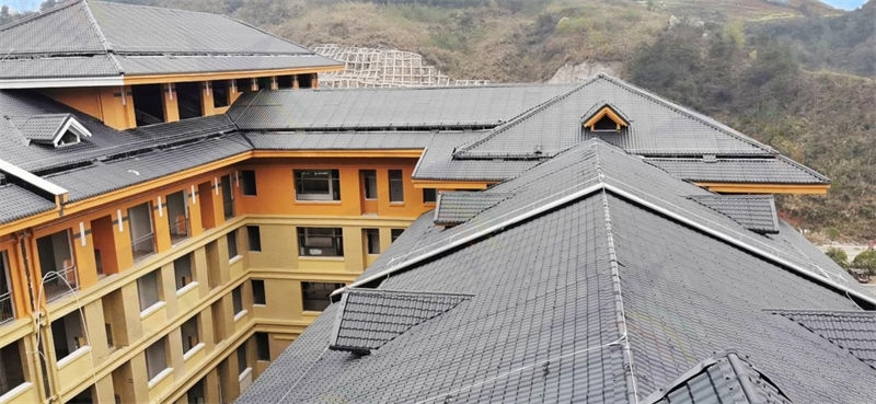 烟台树脂瓦:解决屋面漏水的理想选择